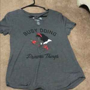Disney Snow White T-shirt w/ intricate neckline